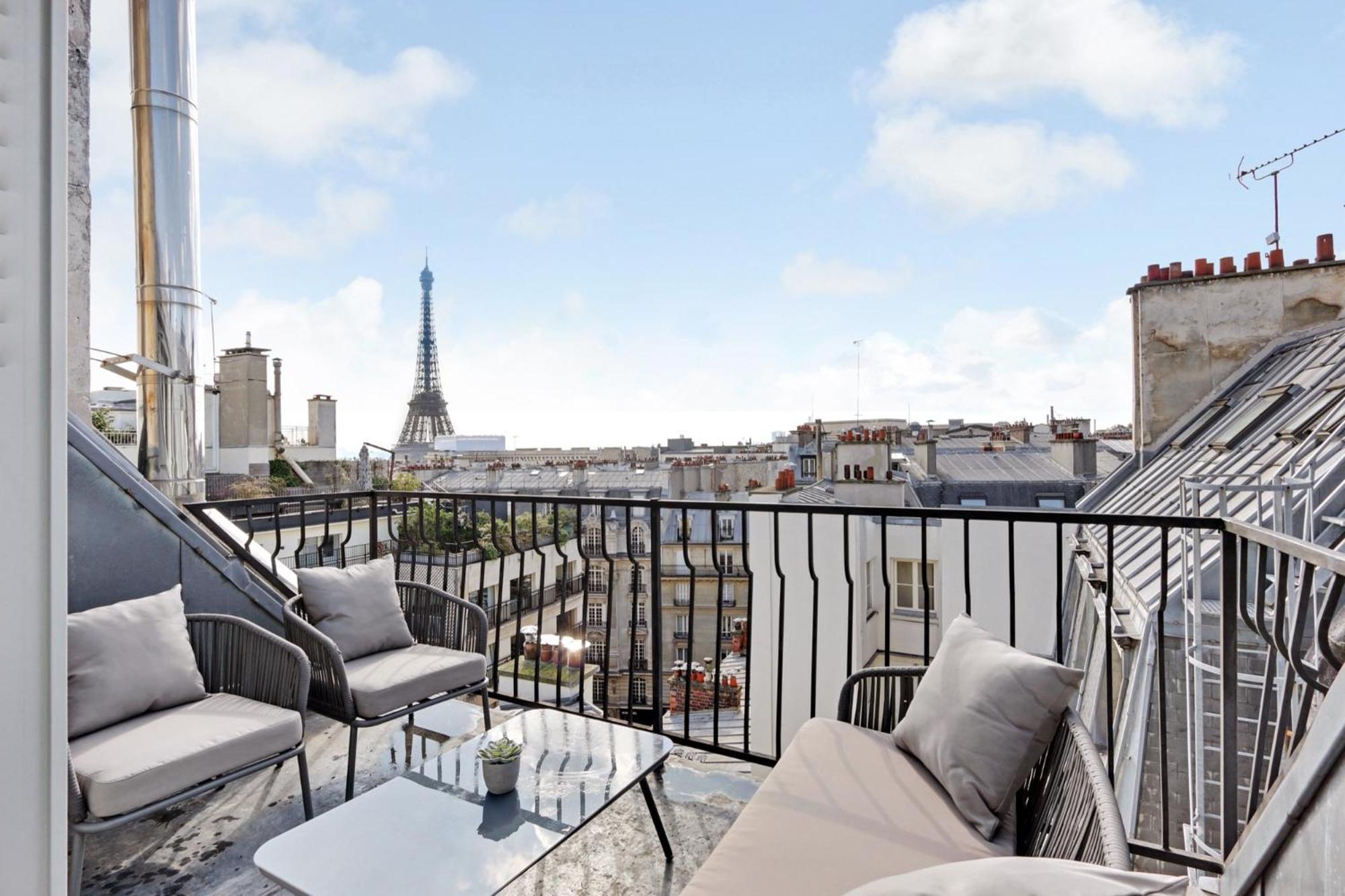 Appartement Eiffel Tower View à Paris Extérieur photo